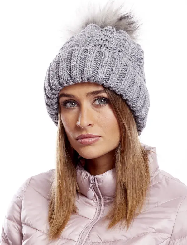 Wool Fashion Italia Cap-AT-CZ-1716501.36-dark gray