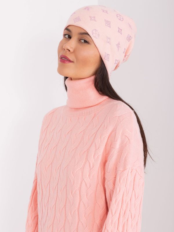 Wool Fashion Italia Cap-AT-CZ-2325.85-Light Pink