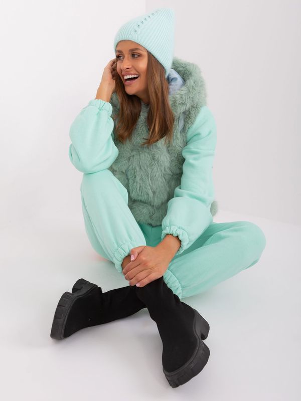 Wool Fashion Italia Cap-AT-CZ-2328.41X-mint