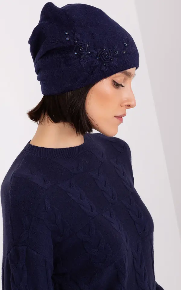 Wool Fashion Italia Cap-AT-CZ-2329.79-navy blue