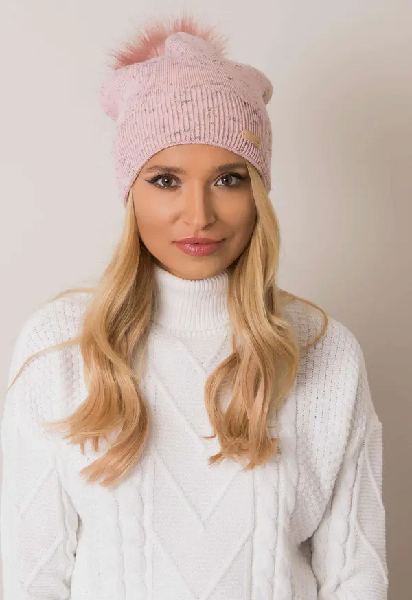 RUE PARIS Cap-JK-CZ-12.68-light pink