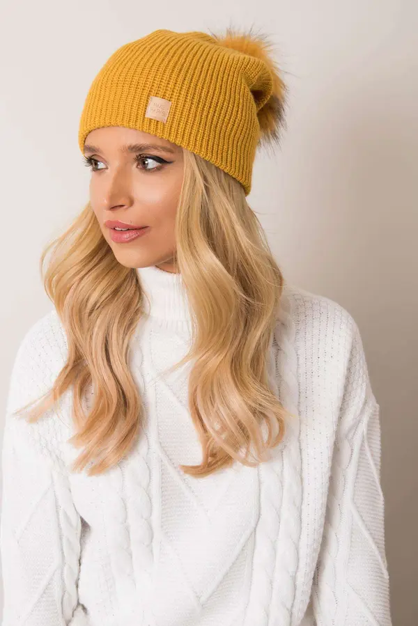 RUE PARIS Cap-JK-CZ-15.70-dark yellow
