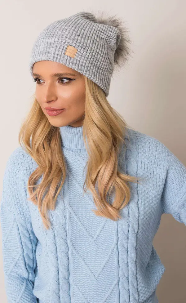 RUE PARIS Cap-JK-CZ-15.70-light gray