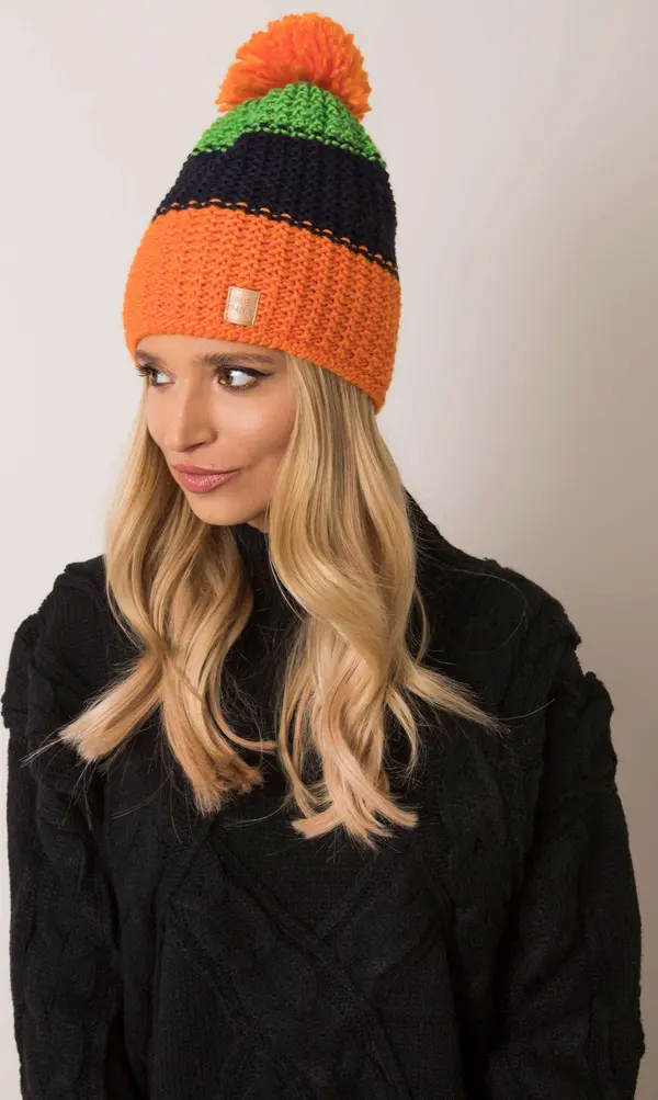 RUE PARIS Cap-JK-CZ-18.59-dark orange