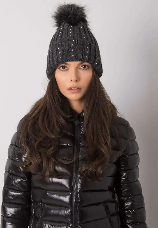 RUE PARIS Cap-JK-CZ-22.93-dark gray