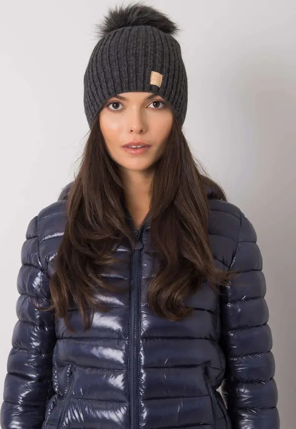 RUE PARIS Cap-JK-CZ-24.30-dark gray