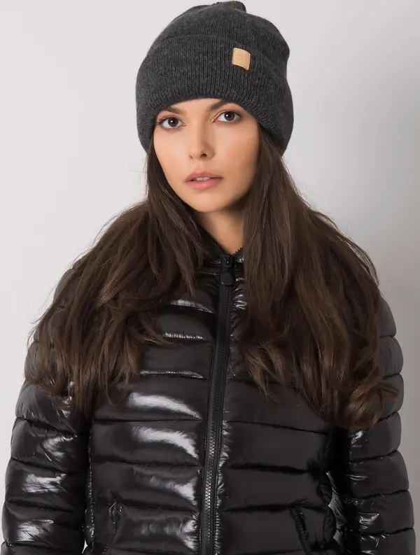 RUE PARIS Cap-JK-CZ-29.13-dark grey