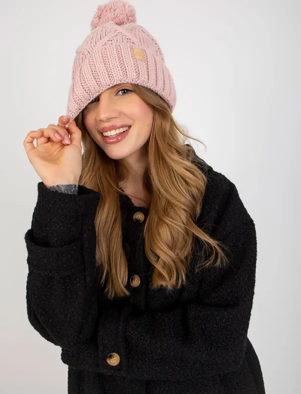RUE PARIS Cap-JK-CZ-31.18-light pink