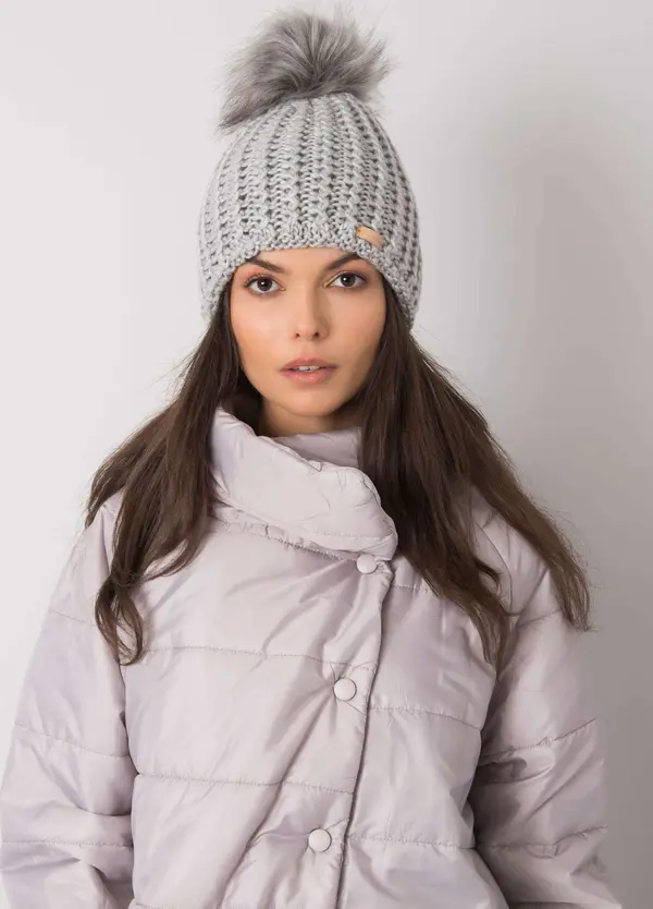 RUE PARIS Cap-JK-CZ-33.17-grey