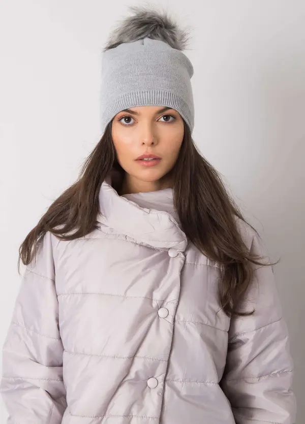 RUE PARIS Cap-JK-CZ-34.11-grey