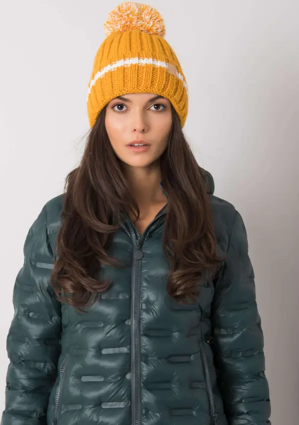 RUE PARIS Cap-JK-CZ-35.92-dark yellow