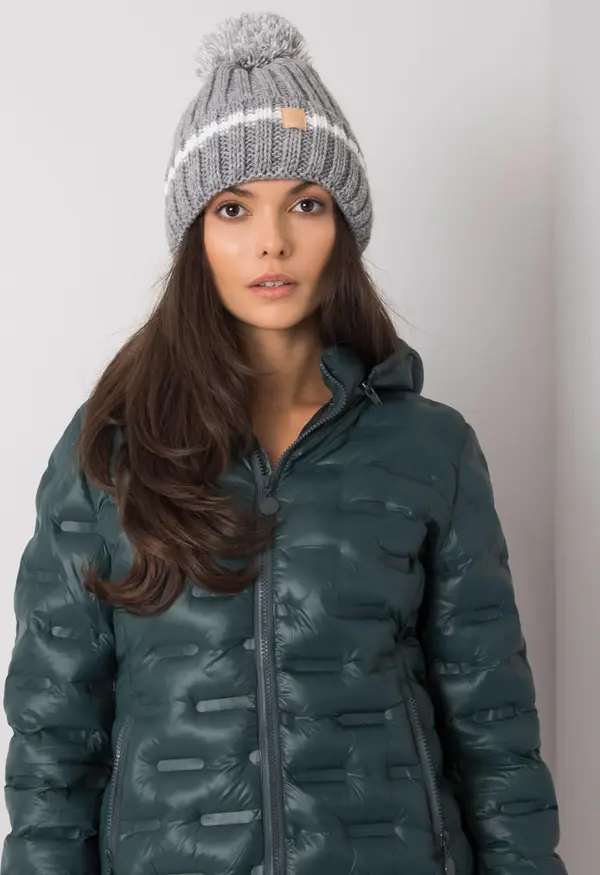 RUE PARIS Cap-JK-CZ-35.92-grey