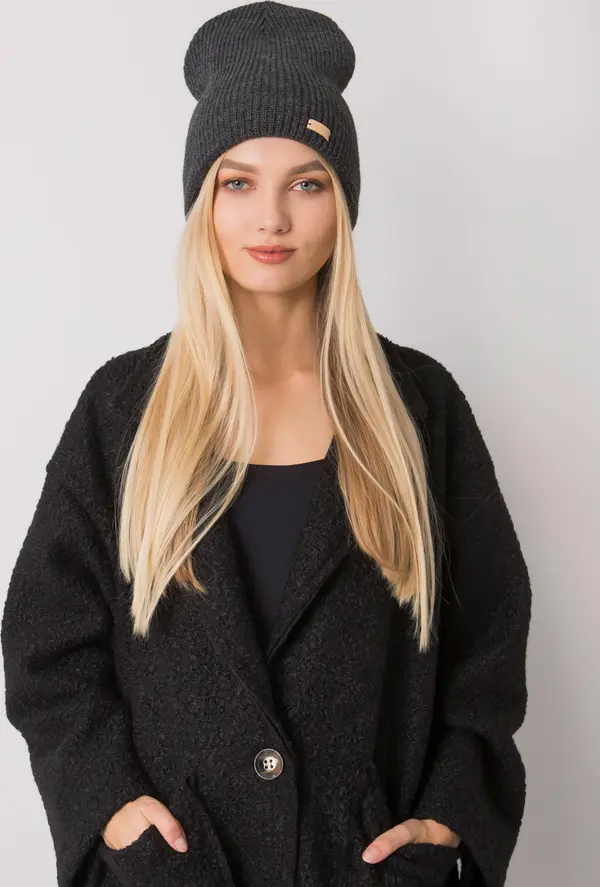 RUE PARIS Cap-JK-CZ-38.26X-dark gray