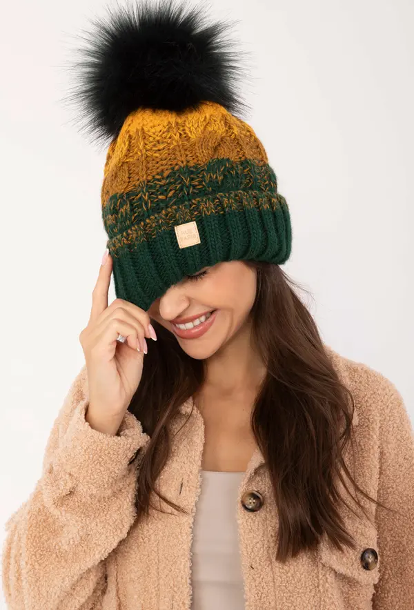 RUE PARIS Cap-JK-CZ-52.17-dark green