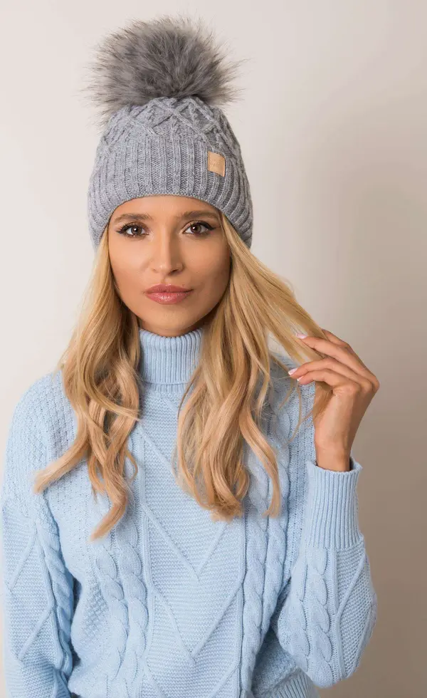 RUE PARIS Cap-JK-CZ-9.74-grey