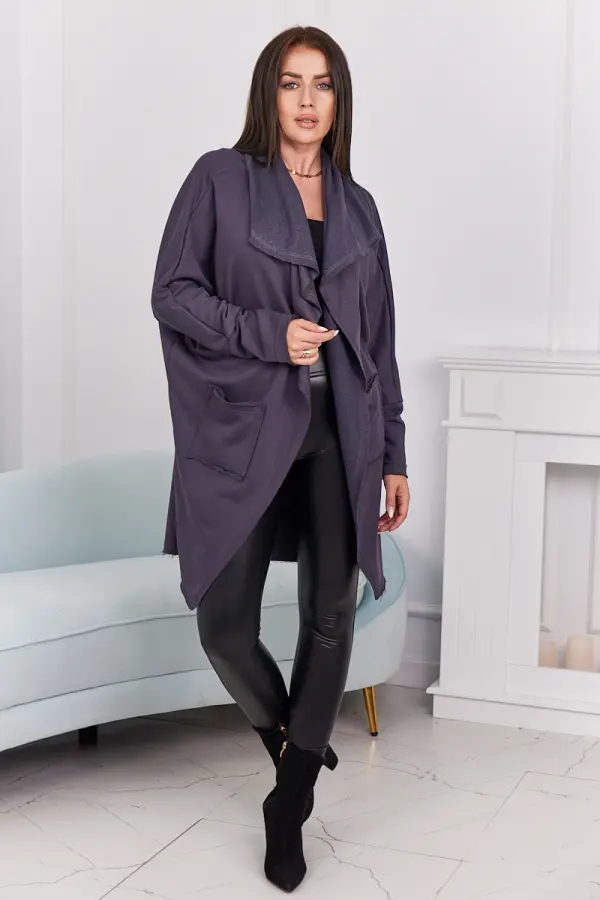 Kesi Cape with graphite pockets