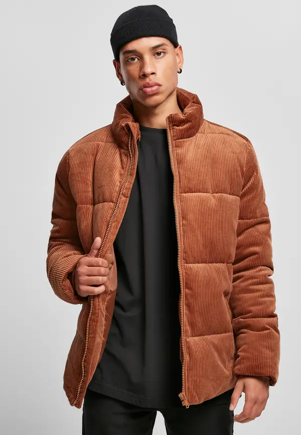 Urban Classics Caramel boxed corduroy jacket