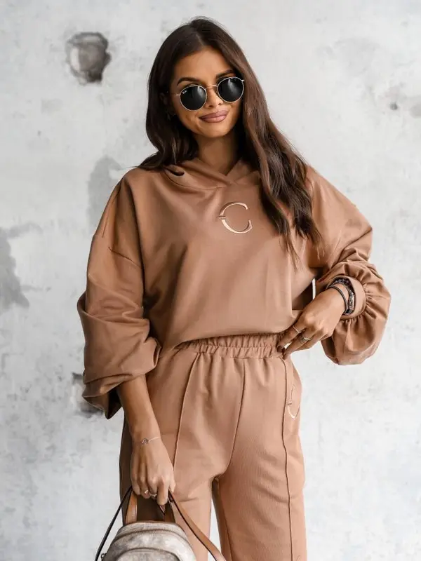 Cocomore Caramel sweatshirt Cocomore cmgBZ1973.camel