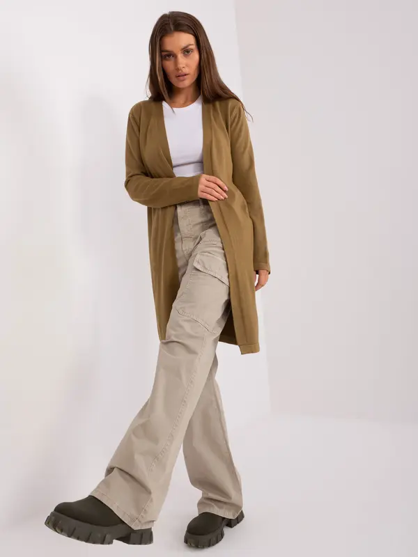 Wool Fashion Italia Cardigan-AT-SW-2333.31X-Olive