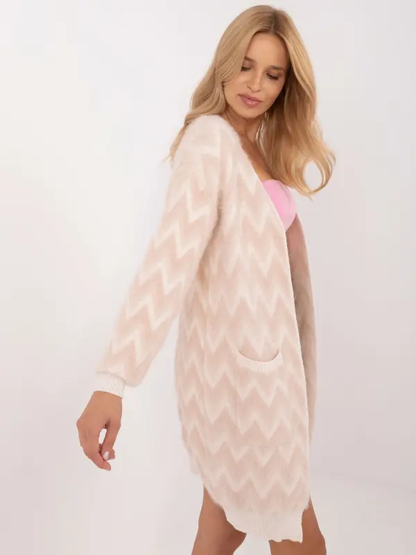 Wool Fashion Italia Cardigan-AT-SW-2340-A.00-beige