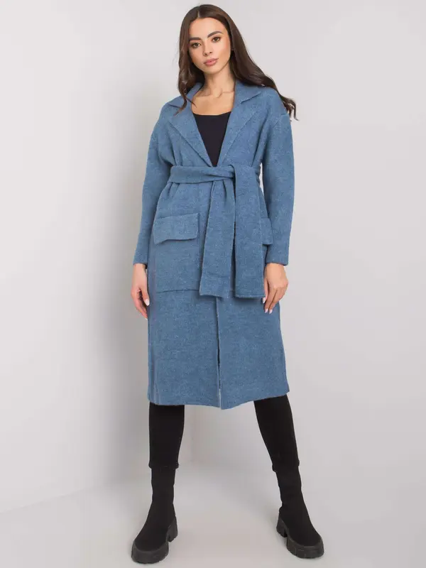 RUE PARIS Cardigan-LC-SW-844.33X-Blue
