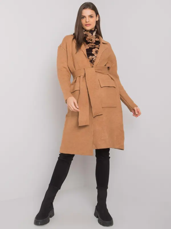 RUE PARIS Cardigan-LC-SW-844.33X-camel