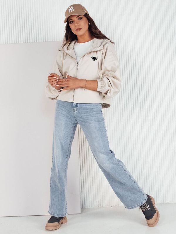 DStreet CATRAL women's oversize jacket, coffee, Dstreet