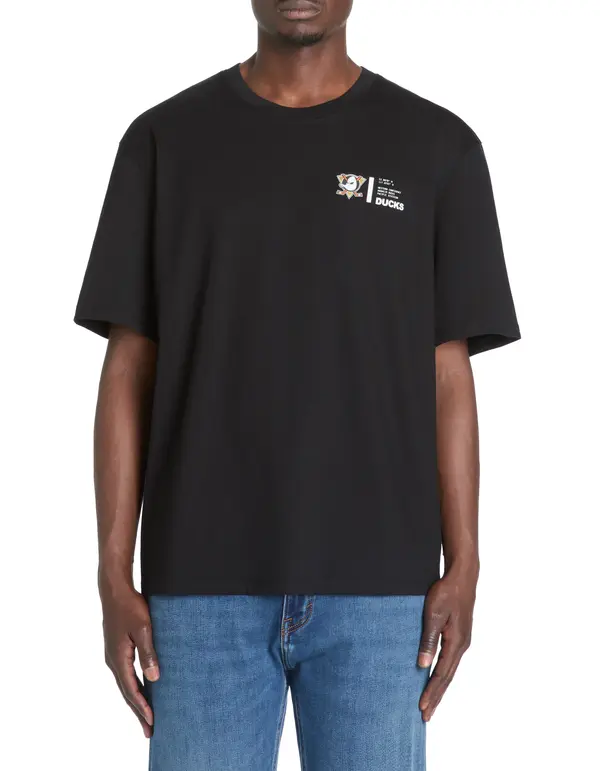Celio Celio Anaheim Ducks Short Sleeve T-Shirt - Mens
