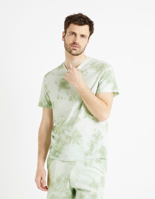 Celio Celio Batik T-Shirt Dengame - Men