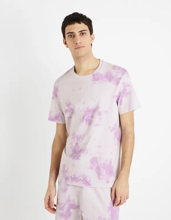 Celio Celio Batik T-Shirt Dengame - Men's