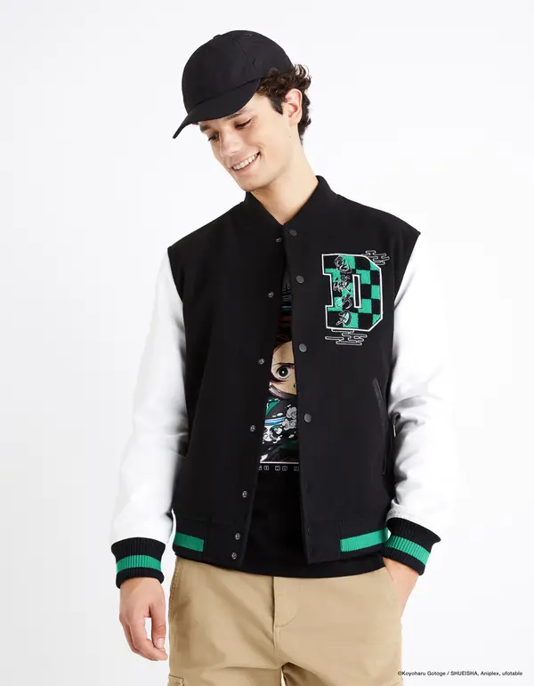 Celio Celio Bomber Jacket Demon Slayer - Mens