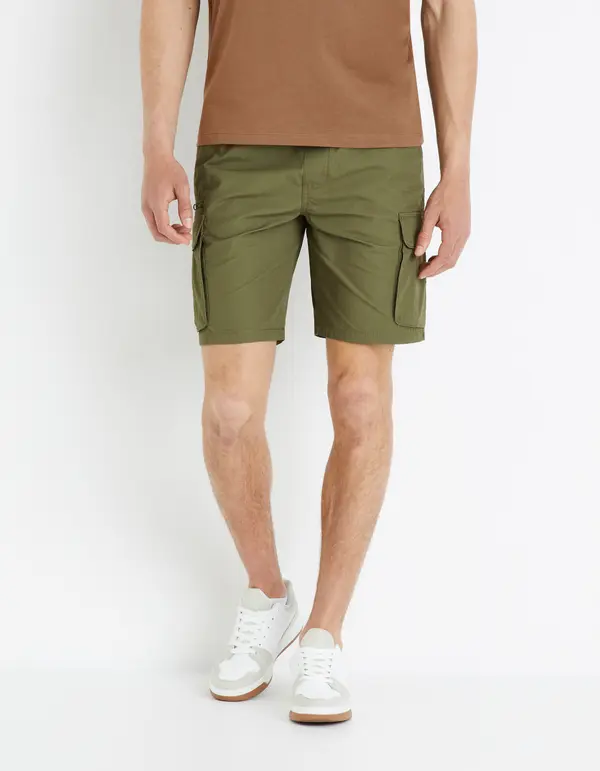 Celio Celio Canvas Shorts Fostopbm - Mens