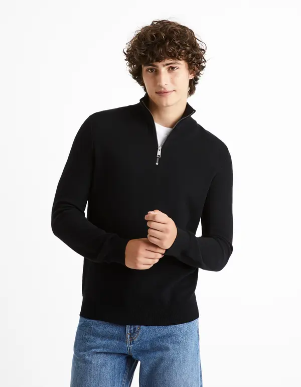 Celio Celio Celim Sweater with Zipper Collar - Men's