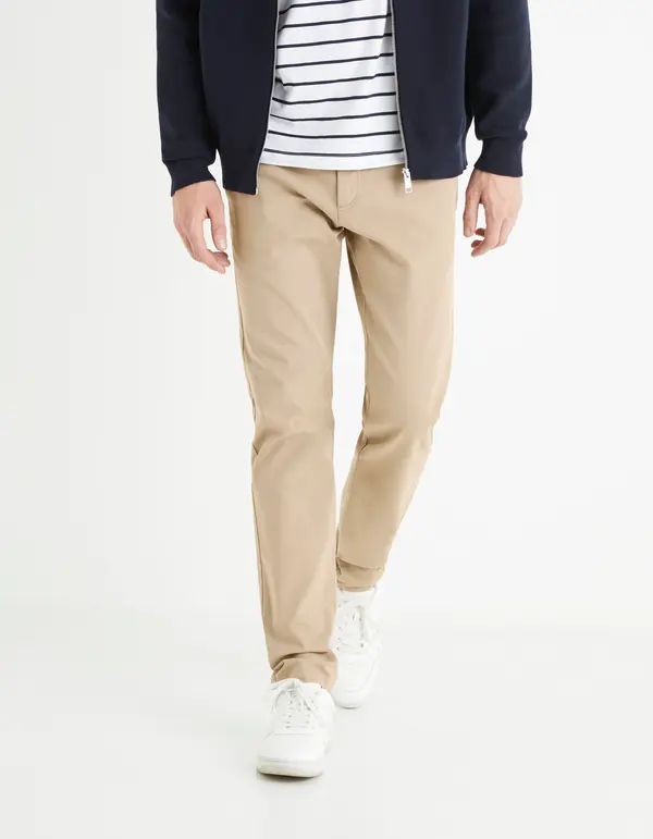 Celio Celio Chino slim bi-stretch trousers - Mens