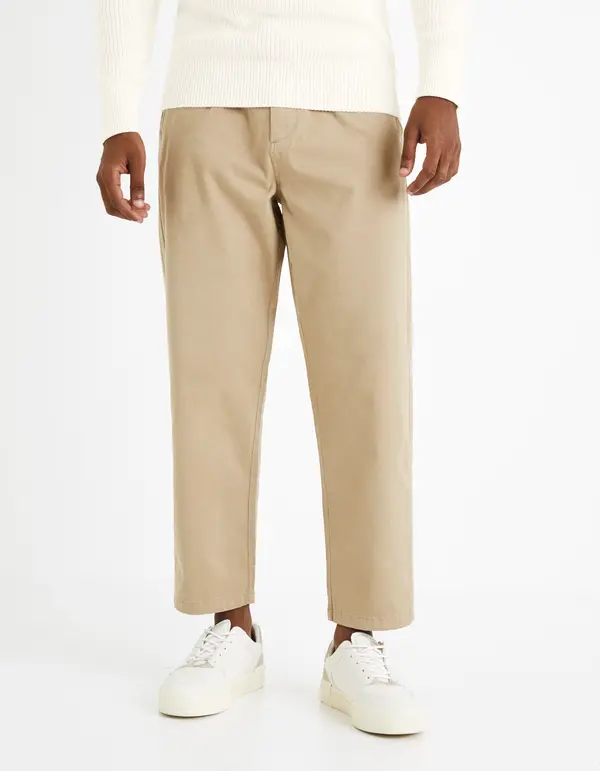 Celio Celio Cochicrop Trousers - Mens