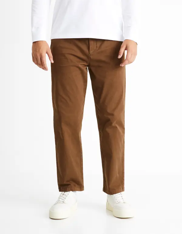 Celio Celio Cochicrop Trousers - Mens