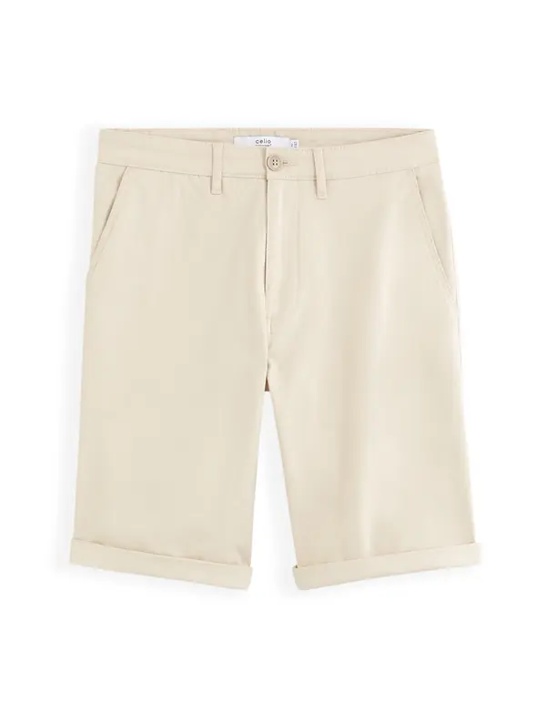 Celio Celio Cotton Chino Shorts Bochinobm - Mens