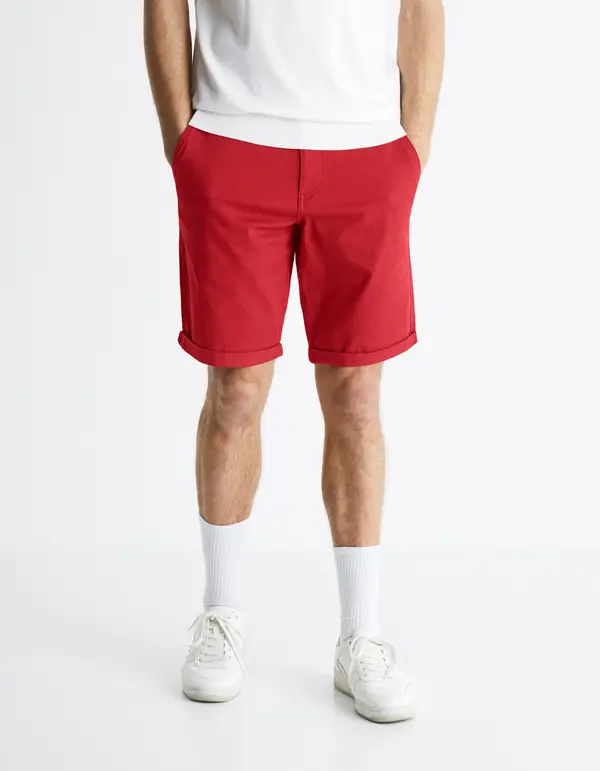 Celio Celio Cotton Chino Shorts Bochinobm - Mens