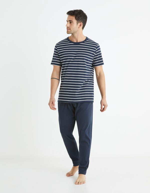 Celio Celio Cotton Pajamas Bisible - Men