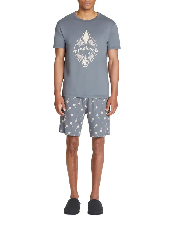 Celio Celio Cotton Short Pajamas Jipycool - Men's