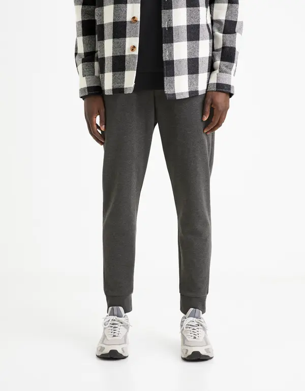 Celio Celio Cotton Sweatpants Vomouli - Mens