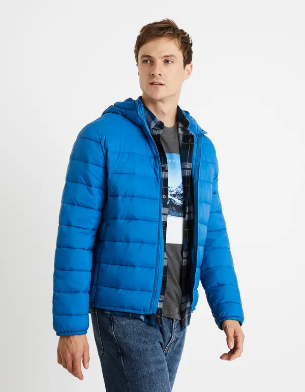 Celio Celio Lightweight Quilted Vububble Jacket - Mens