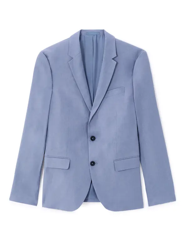 Celio Celio Linen jacket slim Buhot2 - Men's