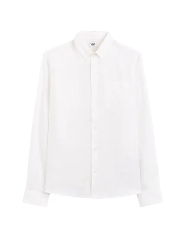 Celio Celio Linen Shirt Daflix - Mens