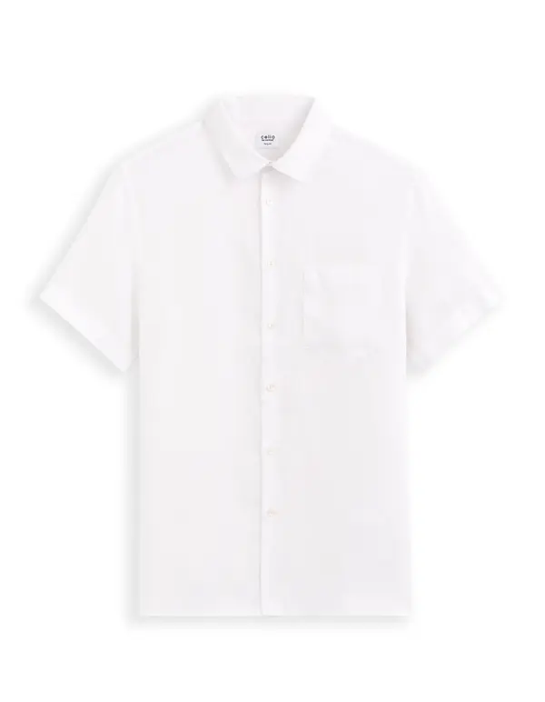 Celio Celio Linen Shirt Damarlin - Men's