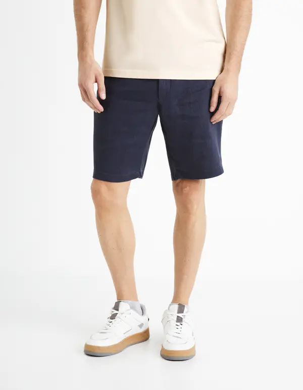 Celio Celio Linen Shorts Dolinusbm - Men's