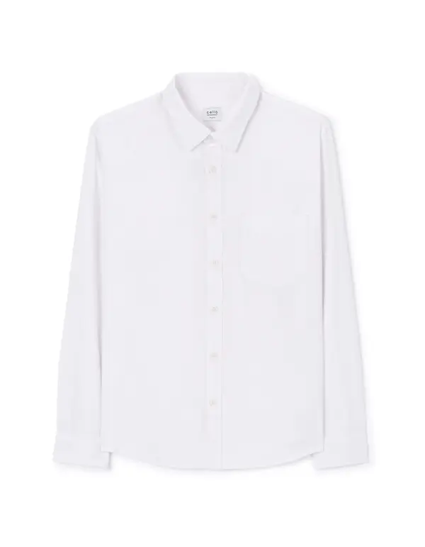 Celio Celio Long Sleeve Shirt Jawilli - Mens