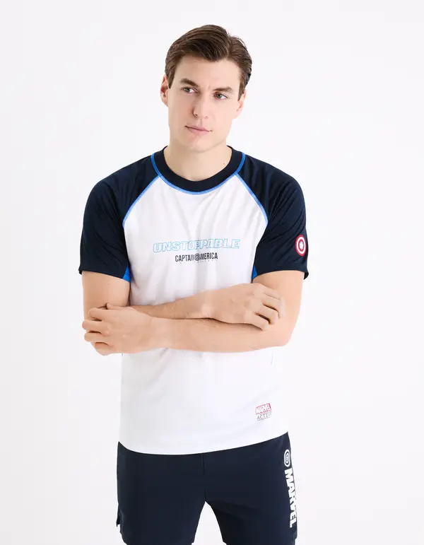 Celio Celio Marvel - Captain America - Men's T-Shirt