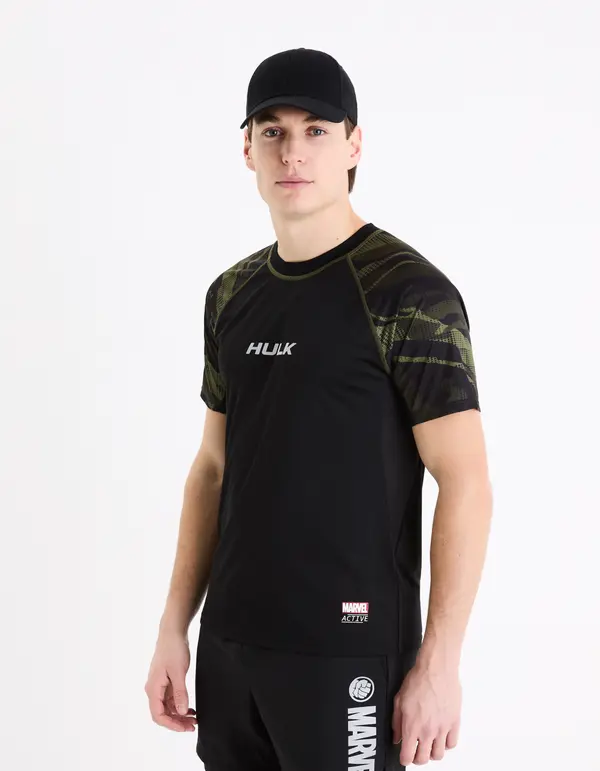 Celio Celio Marvel Sports T-Shirt - Hulk - Mens