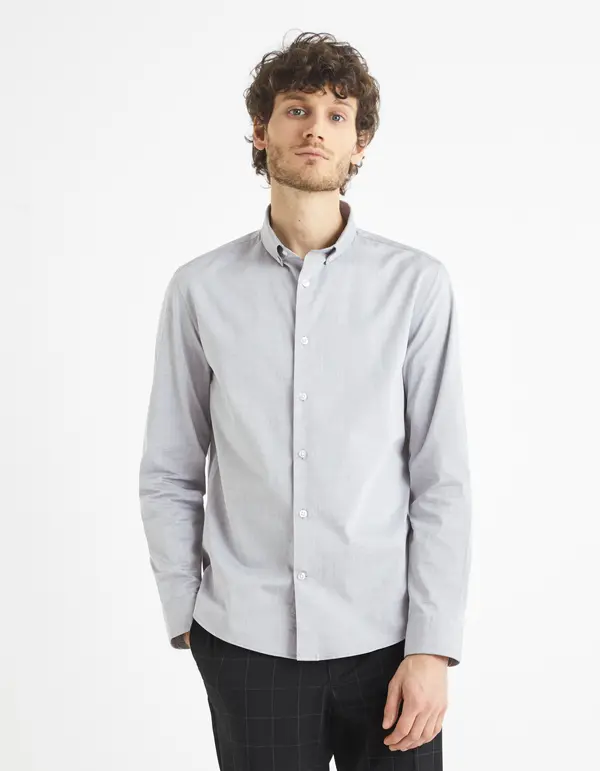 Celio Celio Masanreg Cotton Shirt - Men's